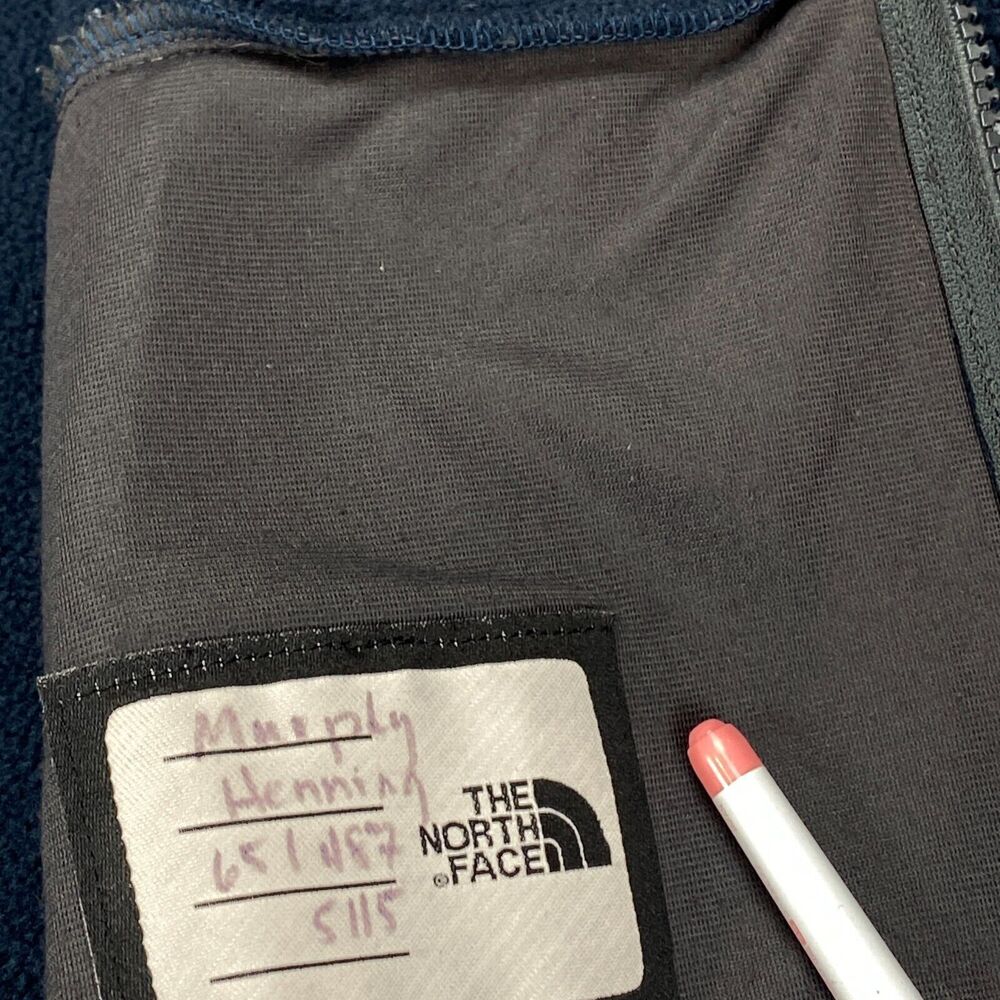 The North Face Kids Blue and Gray Hoodie - Picture 3 of 16